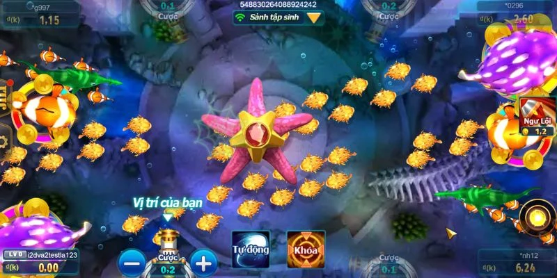 Game vua bắn cá 3D hot đình đám
